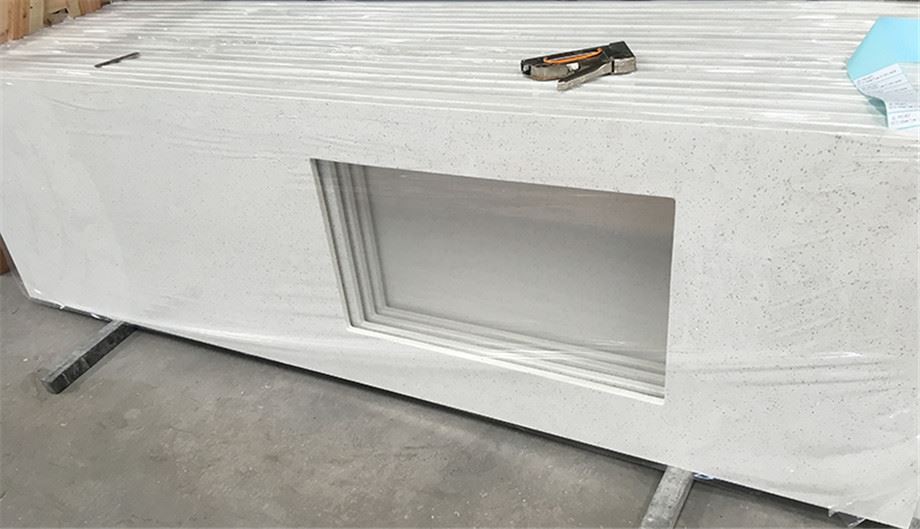 White Quartz countertop