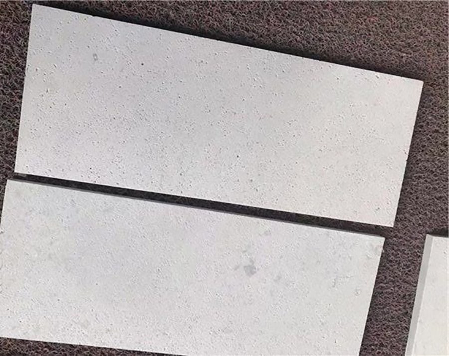 Polar White Travertine Tile Sandblasted 01