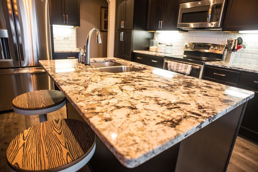 White Orion Granite Countertops 1 White Orion Granite Countertops 1