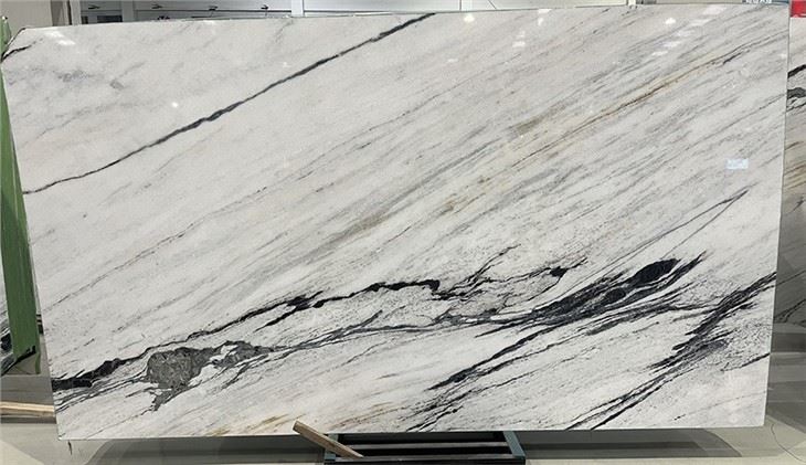 White Panda Marble Slab 02